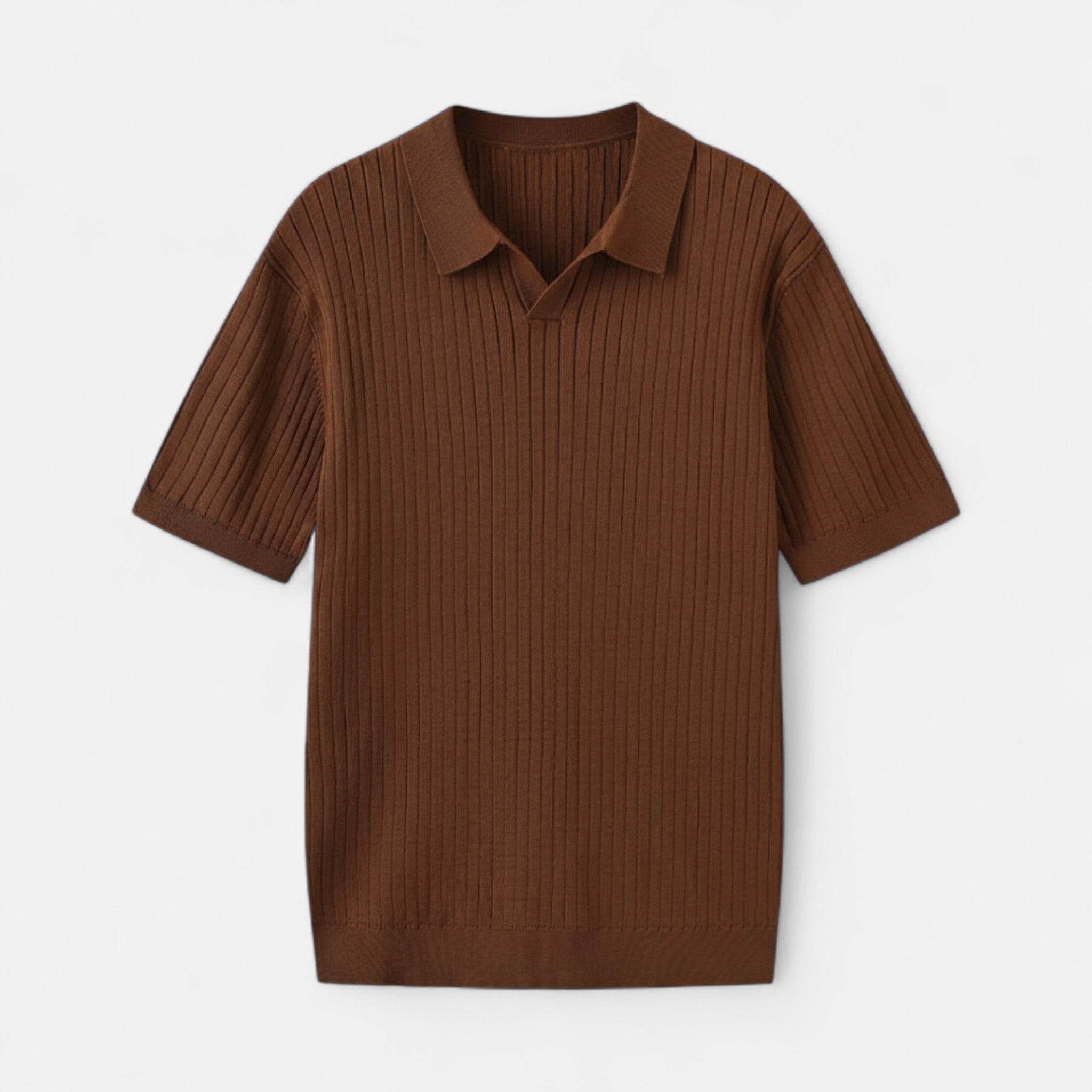 Men’s Premium Ribbed Polo - Image 7