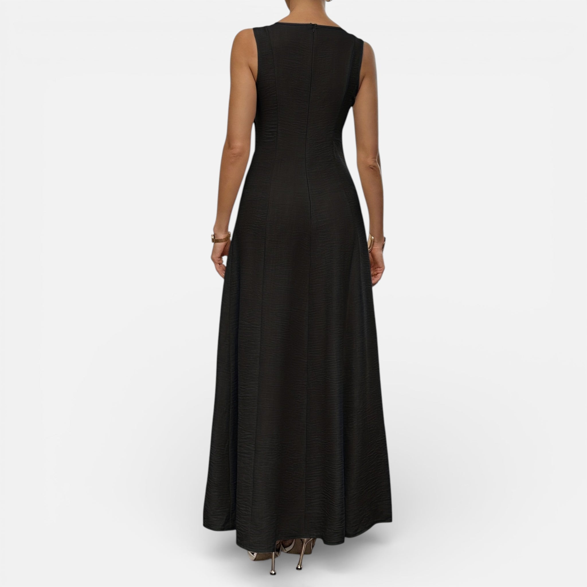 Sleeveless Frill-Detail Summer Dress for Women - Image 21