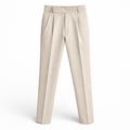 Men's Tapered Commuter Pants Beige Black