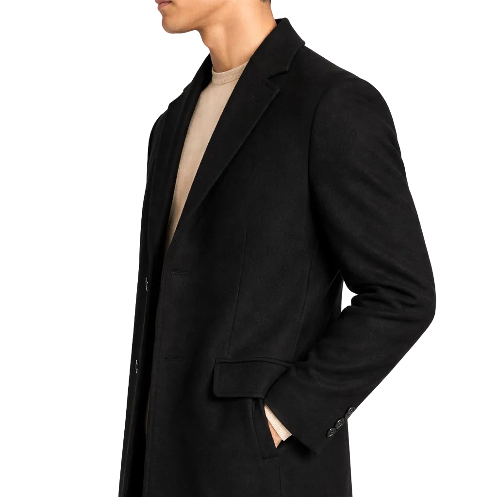 Men’s Heritage Long Wool Overcoat