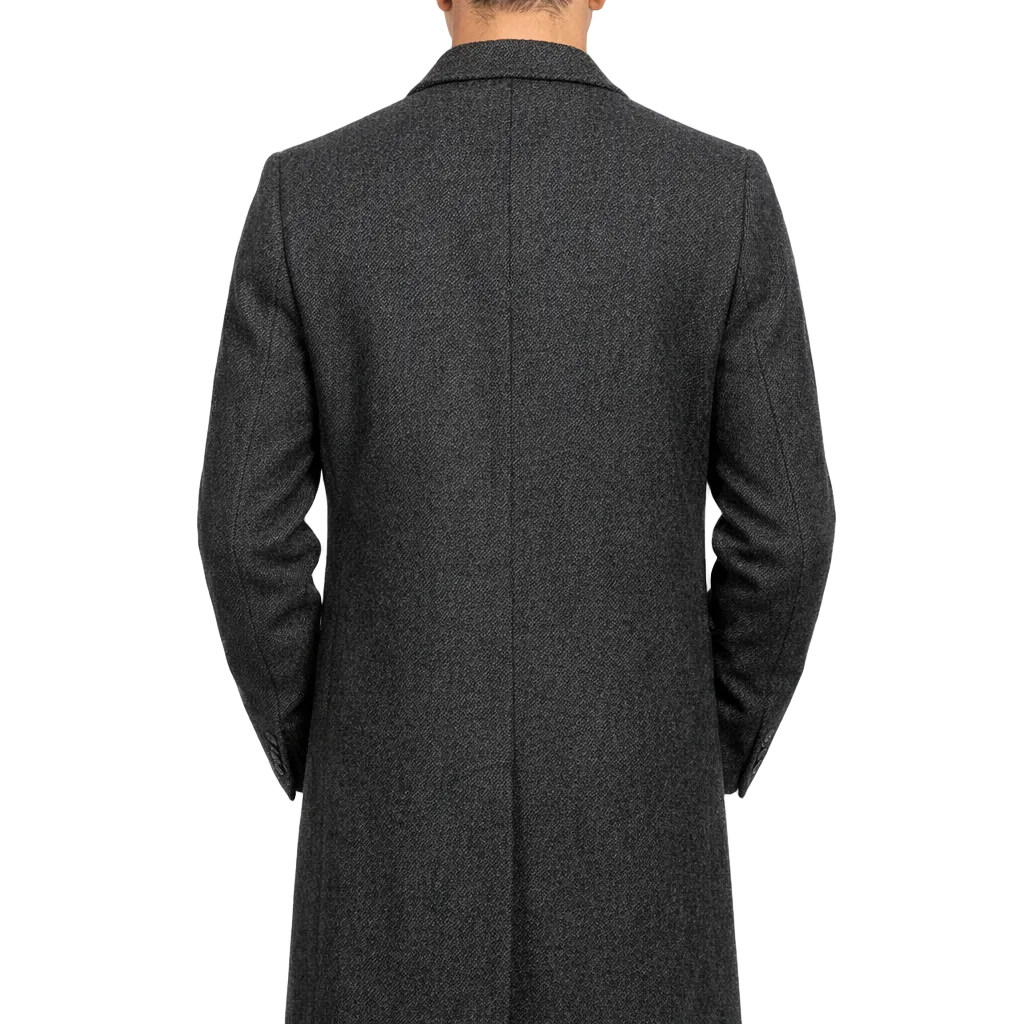 Men’s Heritage Long Wool Overcoat