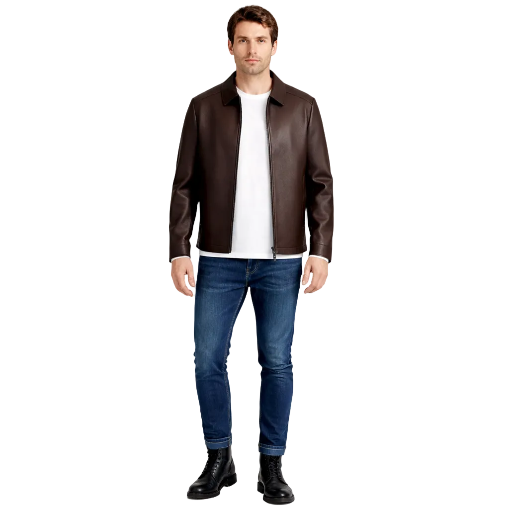 Men’s Heritage Tailored Leather Jacket