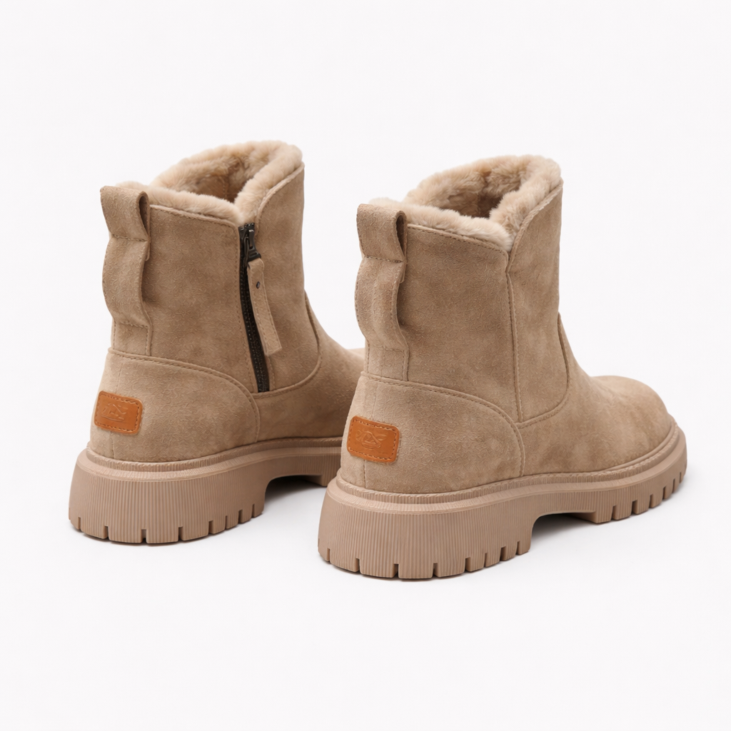 Women's Fleece Lined Winter Boots Warm Ankle Boots Comfort Shoes