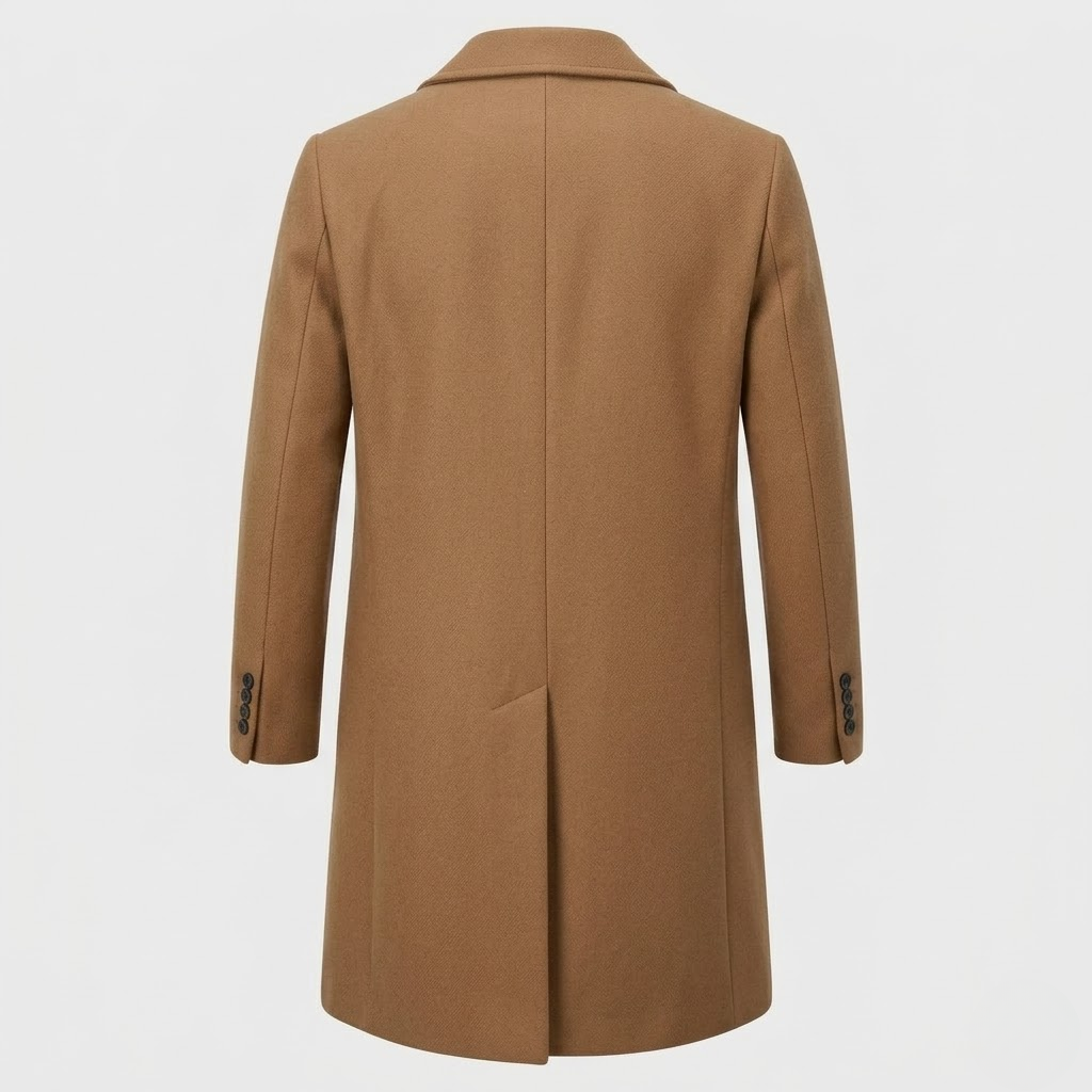 Men’s Heritage Long Wool Overcoat