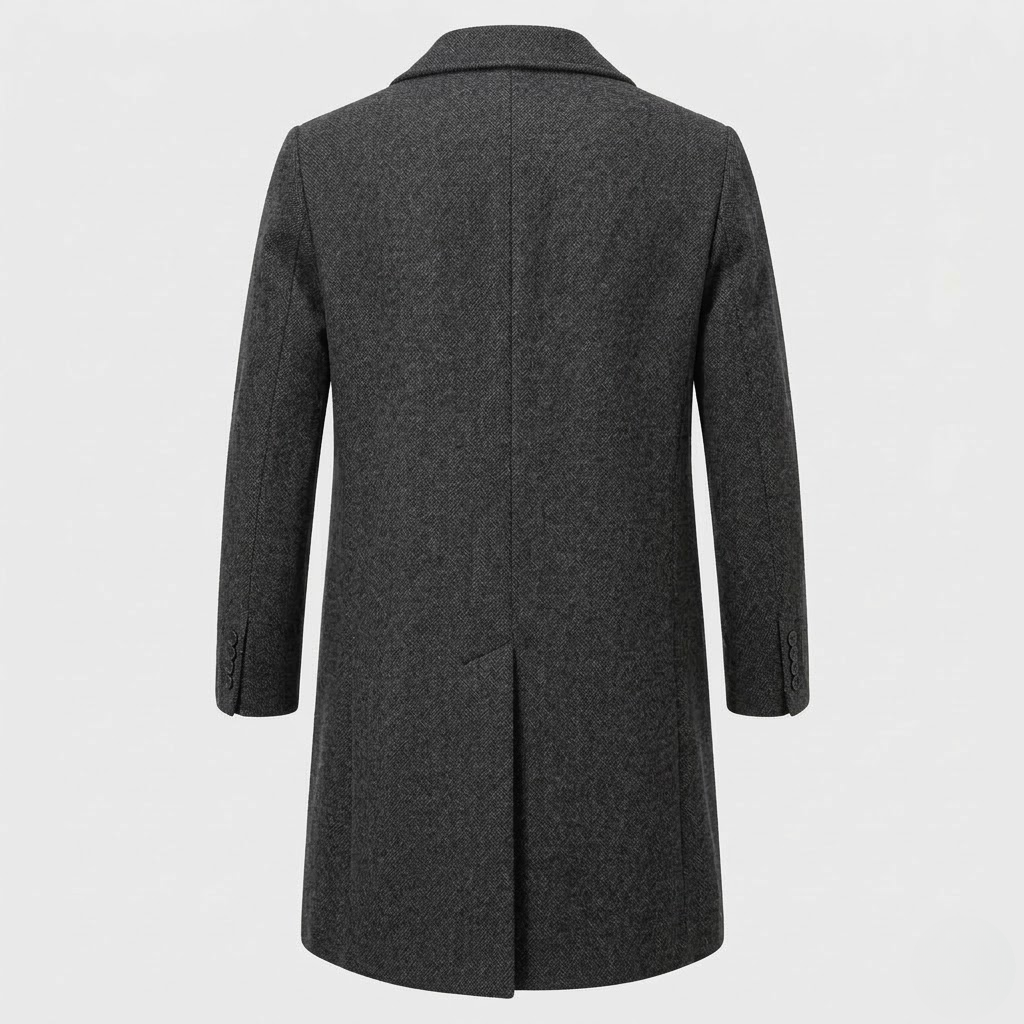 Men’s Heritage Long Wool Overcoat