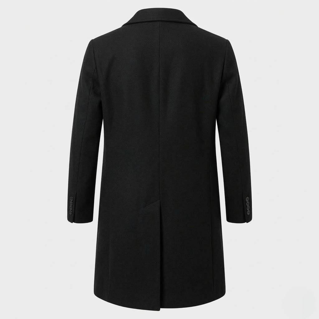 Men’s Heritage Long Wool Overcoat