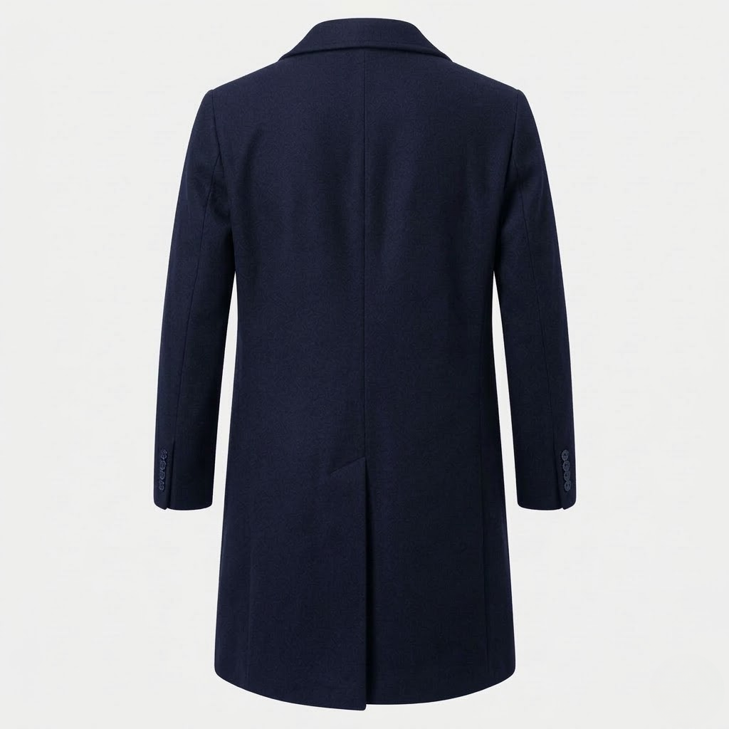 Men’s Heritage Long Wool Overcoat