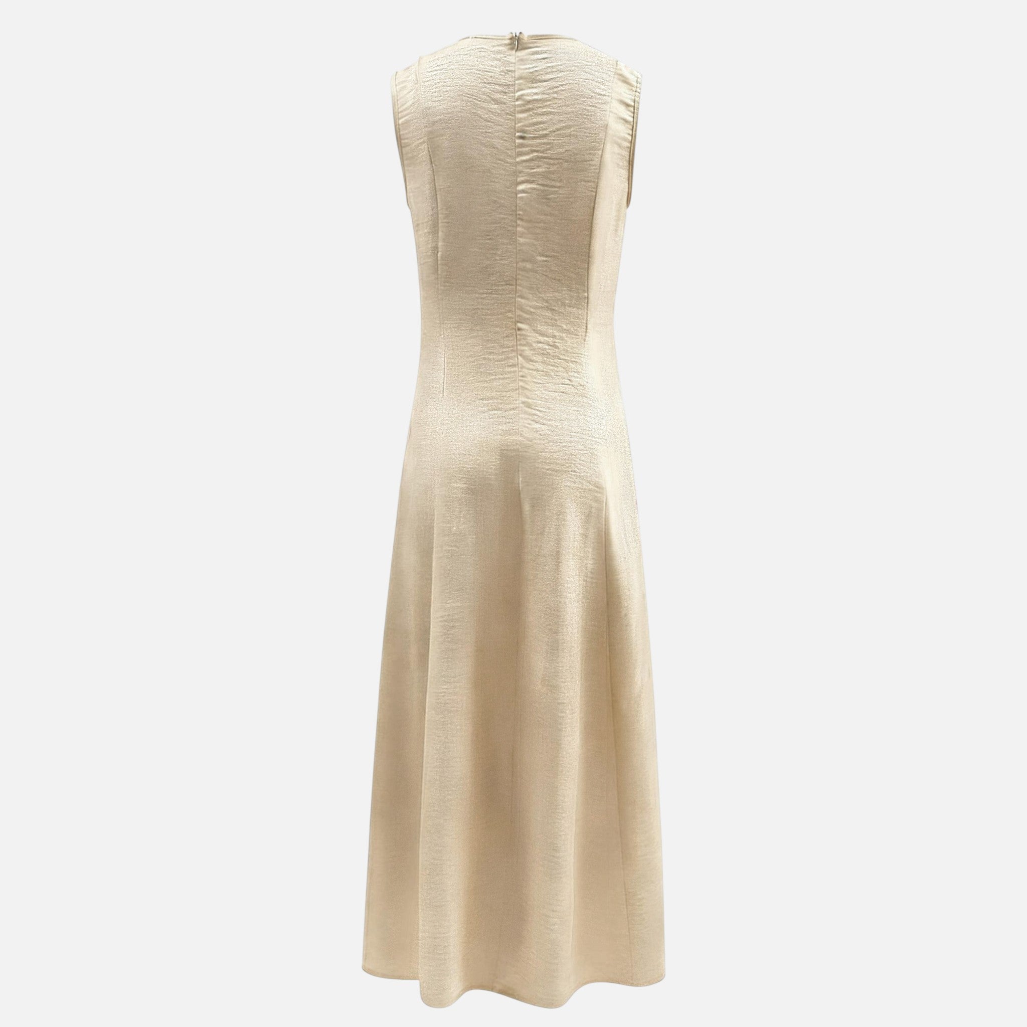 Sleeveless Frill-Detail Summer Dress for Women - Image 25