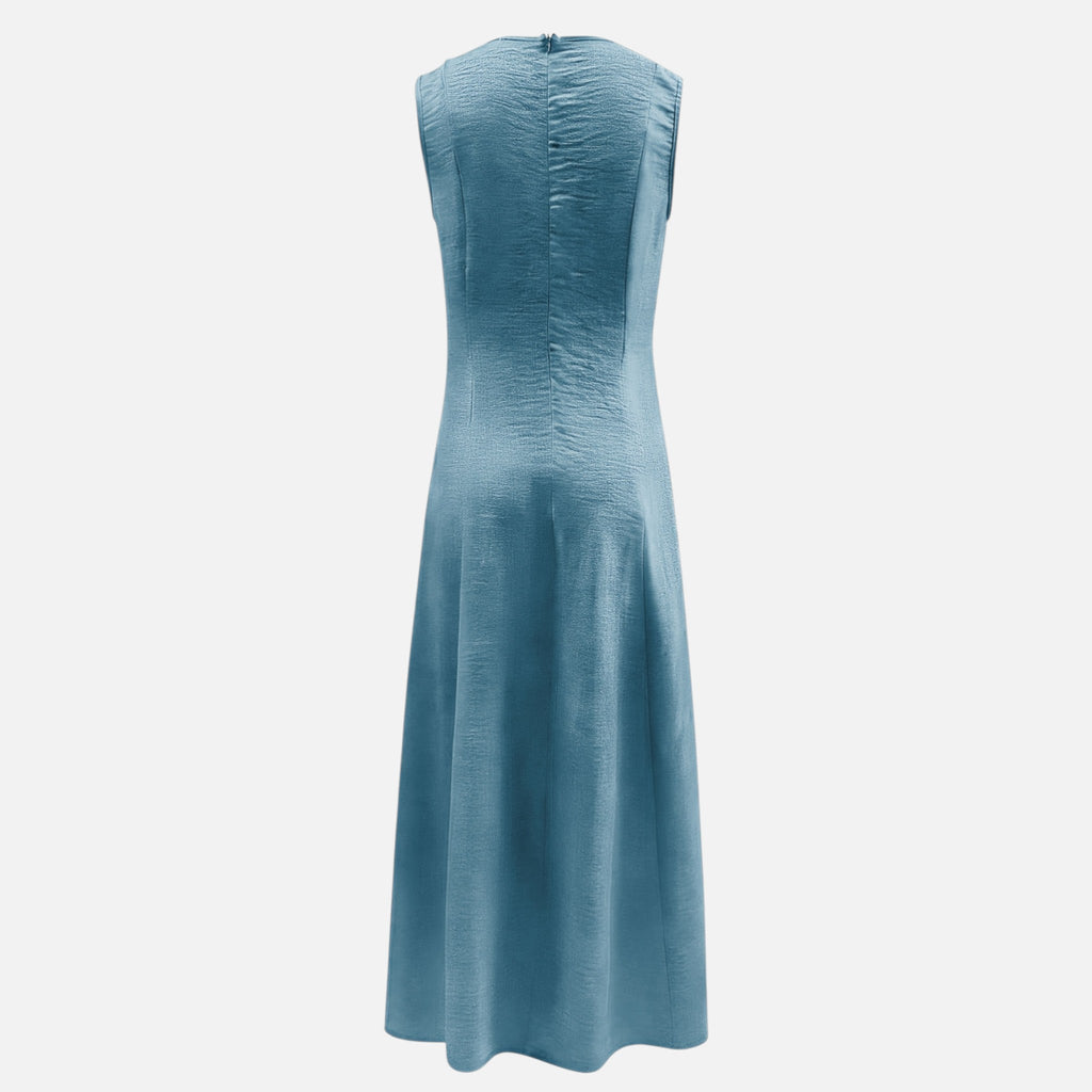 Sleeveless Frill-Detail Summer Dress for Women - Image 26