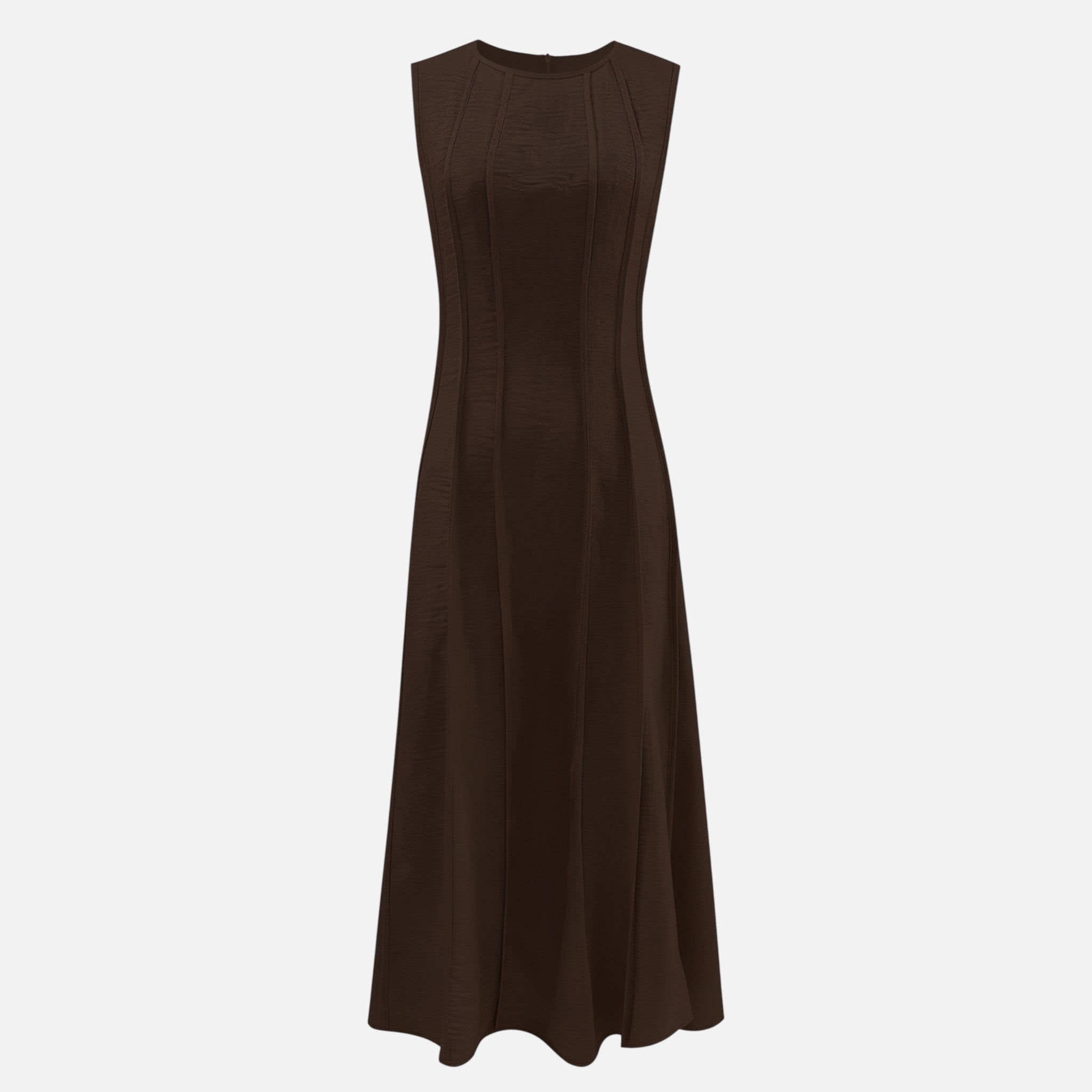 Sleeveless Frill-Detail Summer Dress for Women - Image 8