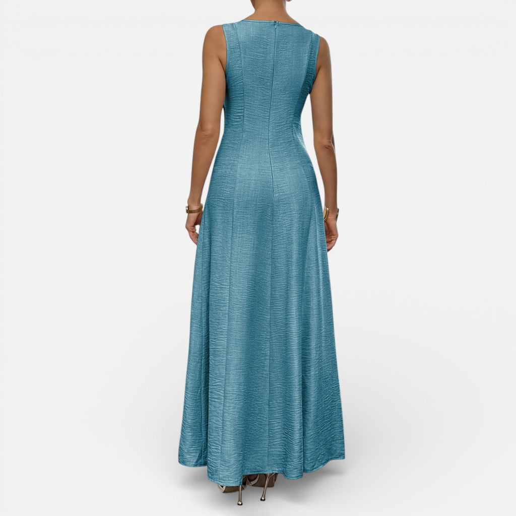 Sleeveless Frill-Detail Summer Dress for Women - Image 10