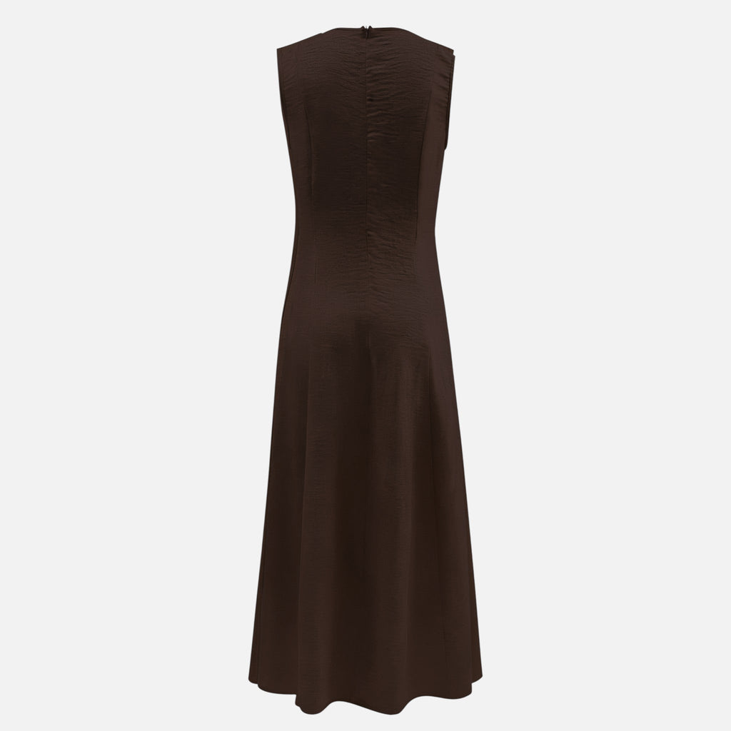 Sleeveless Frill-Detail Summer Dress for Women - Image 11