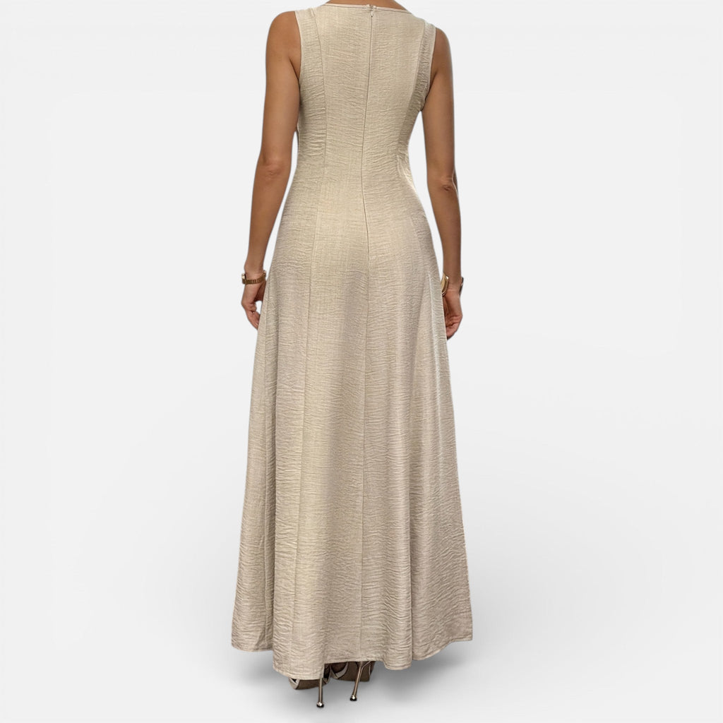 Sleeveless Frill-Detail Summer Dress for Women - Image 13