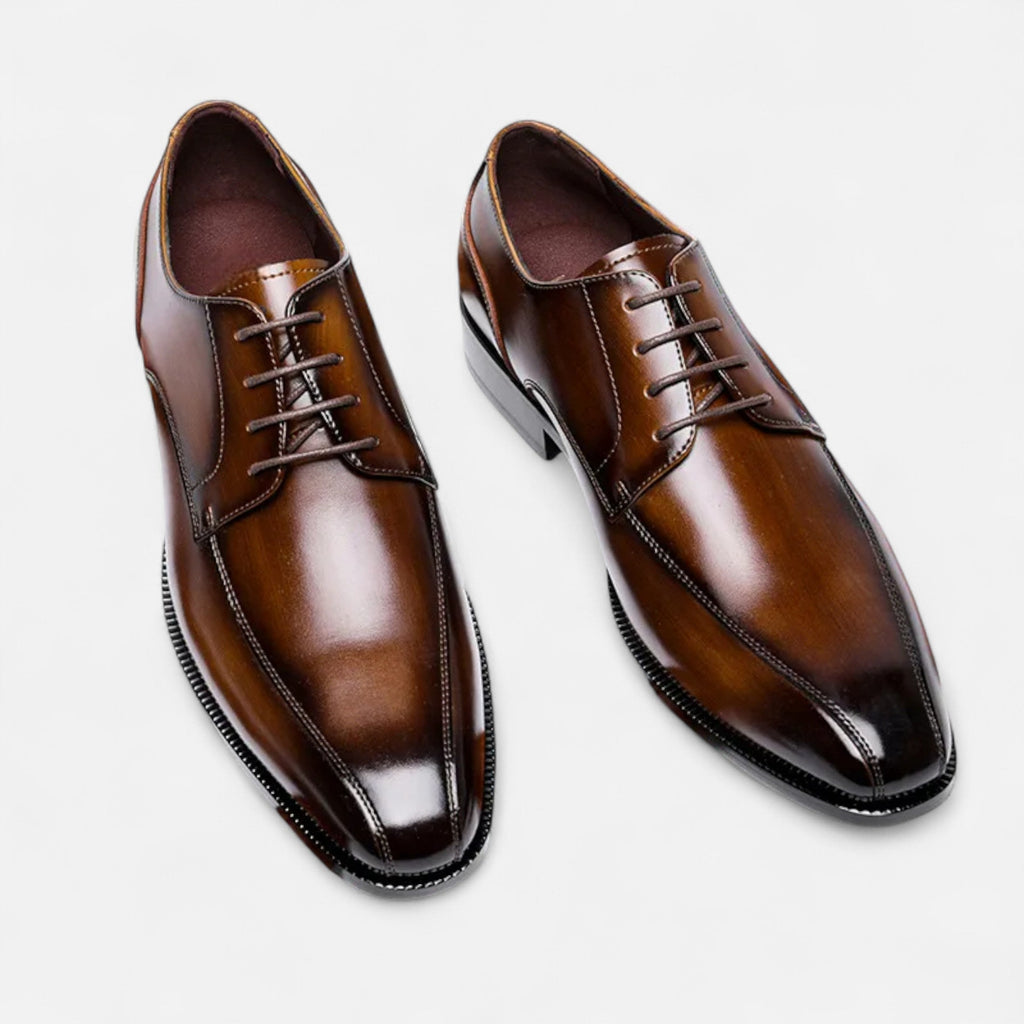 Men’s Derby Shoes Square Toe Elegance - Image 4
