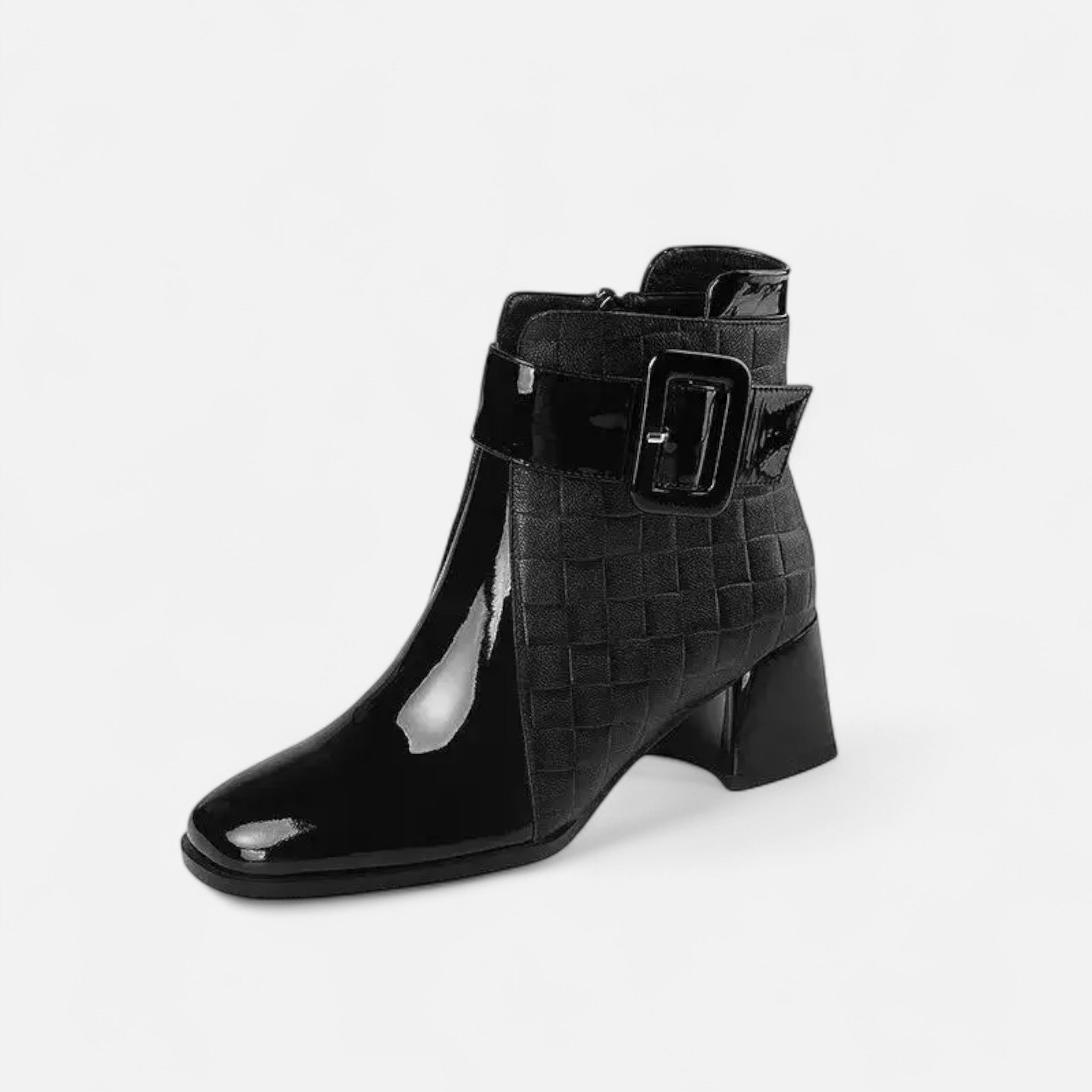 Women’s Ankle Boots Buckle Detail - Image 8