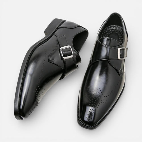 Old Albion | Men’s Classic Leather Loafer Shoes - Image 2